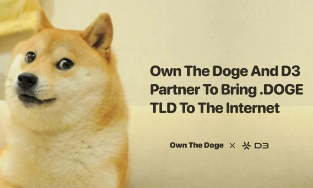 Own The Doge se asocia con D3 para solicitar el dominio de nivel superior .doge