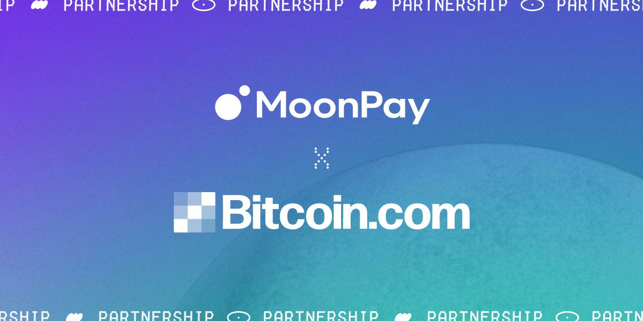 Bitcoin.com elige a MoonPay como socio exclusivo de pagos